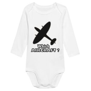 Spitfire Aerospace Classic Baby Long Sleeve Bodysuit