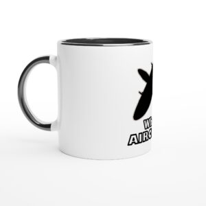 Spitfire Aerospace White 11oz Ceramic Mug with Color Inside